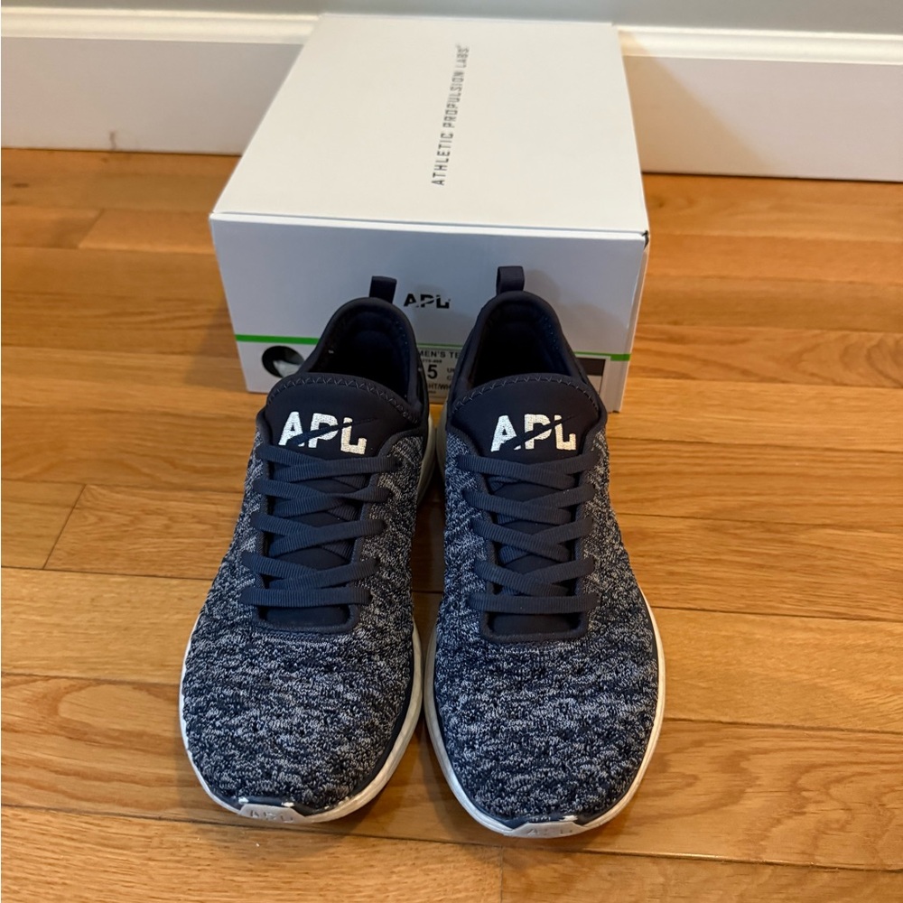 APL Blue Knit Sneakers